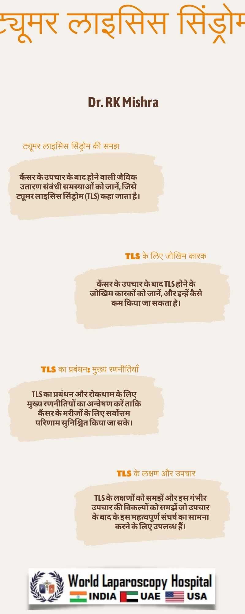 ट्यूमर लाइसिस सिंड्रोम: कैंसर के उपचार के बाद उत्पन्न अवयविक जटिलताएँ