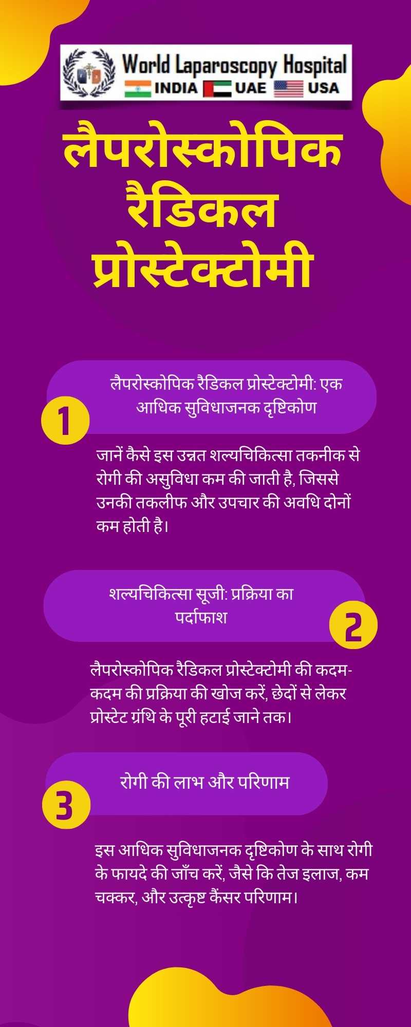 लैपरोस्कोपिक रैडिकल प्रोस्टेटेक्टोमी: आधुनिक शल्य चिकित्सा की ओर एक कदम