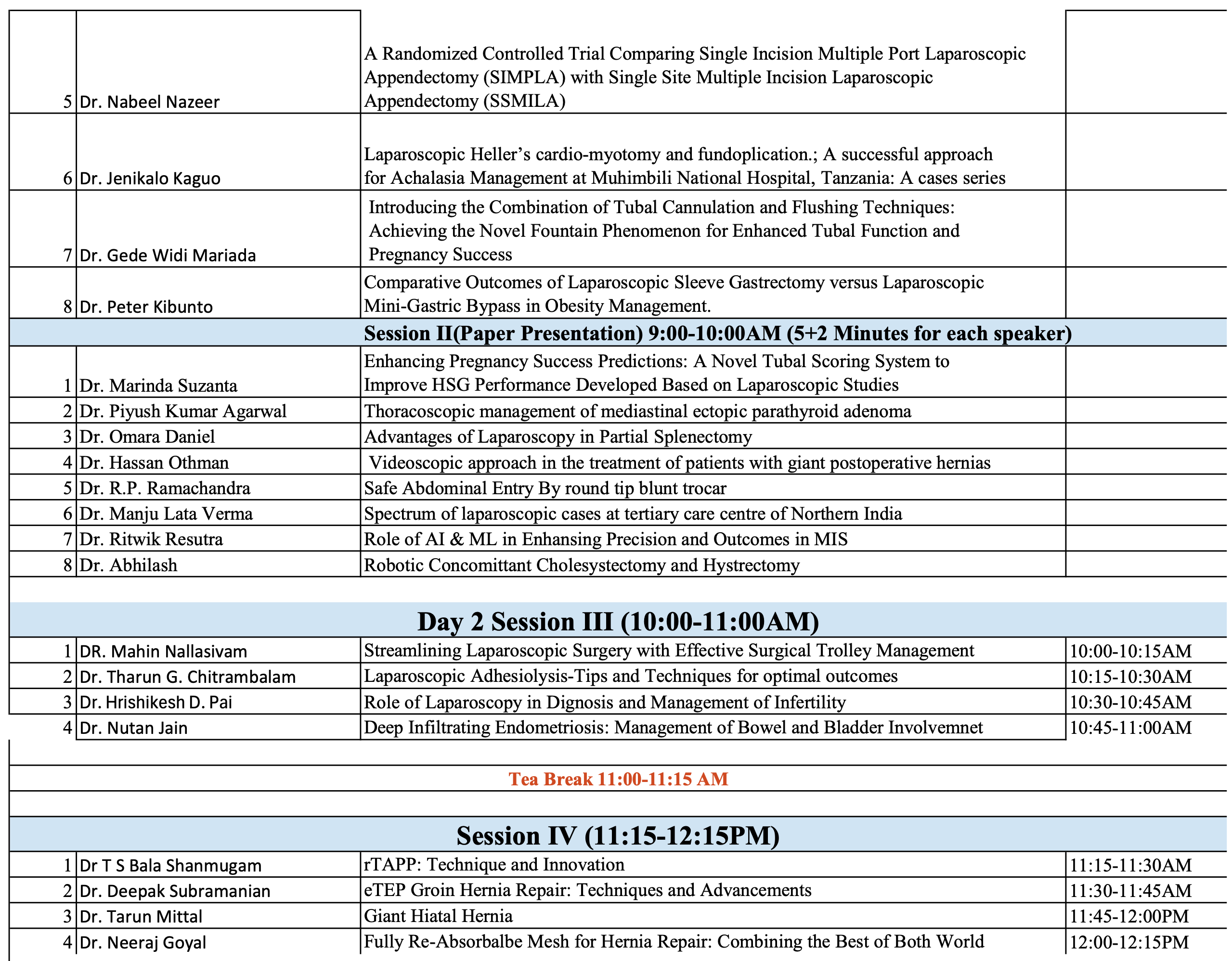 WALS Pre-Conference Workshop