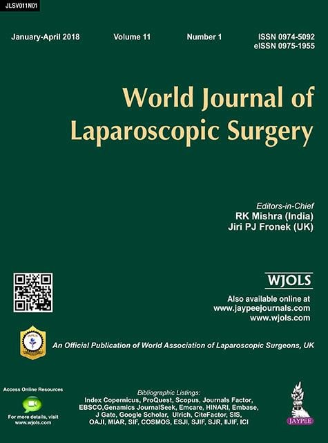 World Journal of Laparoscopic Surgery