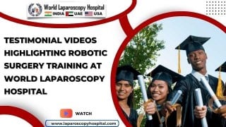 Testimonial Videos Showcasing Robotic Surgery Training at World Laparoscopy Hospital