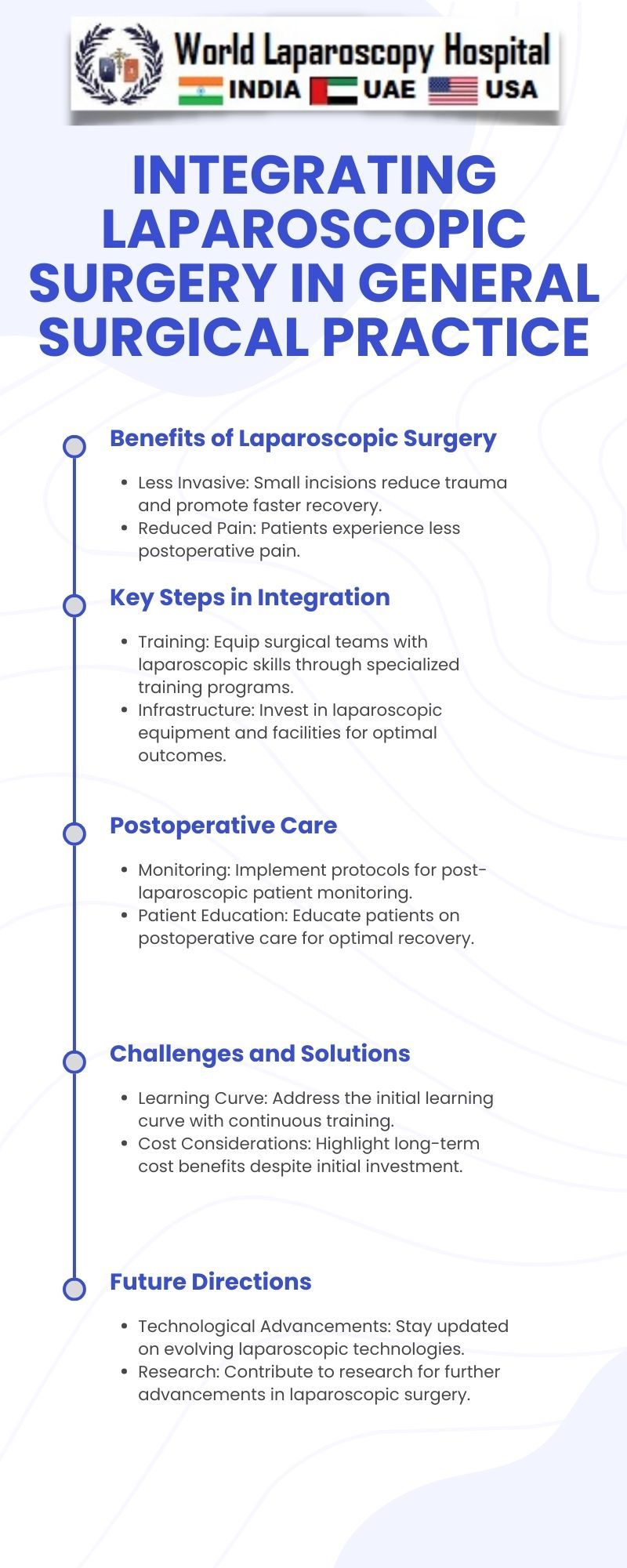 Integrating Laparoscopic Surgery in General Surgical Practice