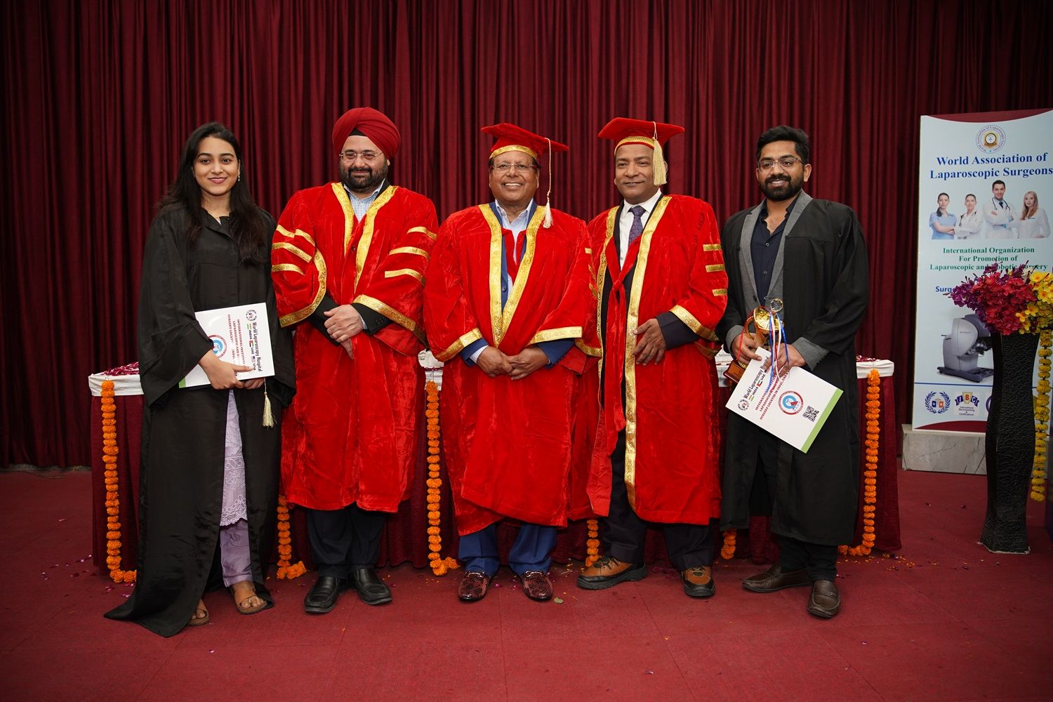 Dr. R.K. Mishra with Dr. Sudhir Srivastava, CEO Mantra Robot