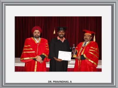 DR. PRAVINDHAS. A