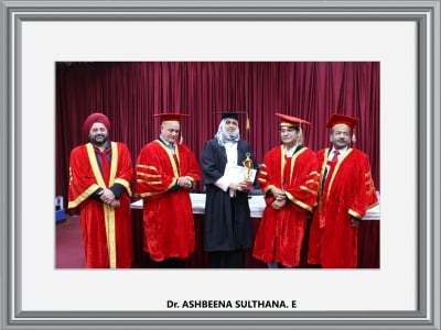 Dr. ASHBEENA SULTHANA. E