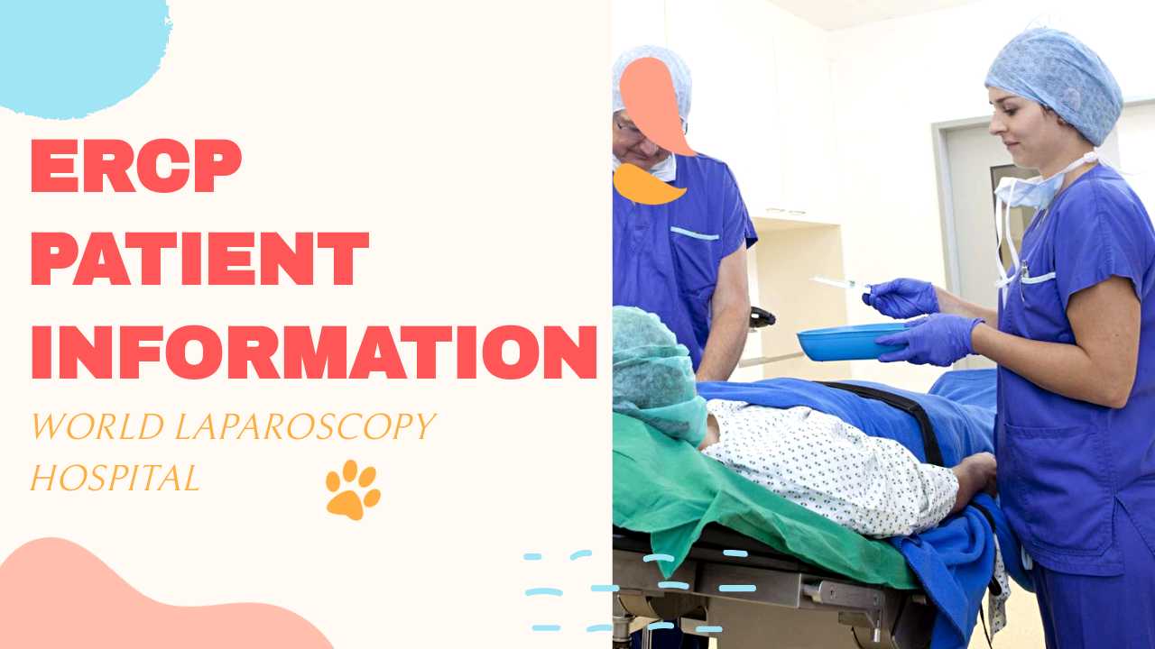 Endoscopic Retrograde Cholangiopancreatography کے مریضوں کی معلومات کا بروشر۔